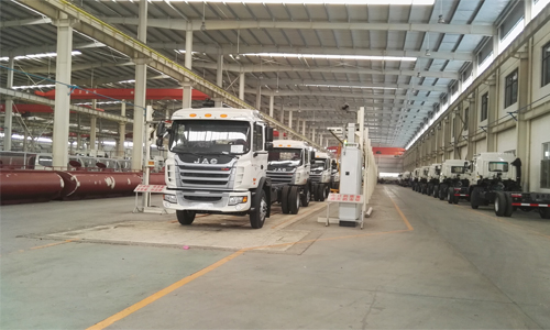 江淮格爾發(fā)<a href=http://m.jzdaj.com/ssc target=_blank class=infotextkey>灑水車</a>批量出口委內瑞拉