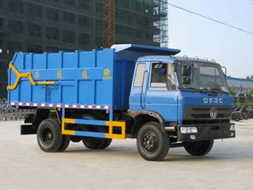 東風(fēng)145對(duì)接式<a href=http://m.jzdaj.com/ljc target=_blank class=infotextkey>垃圾車</a>出廠圖片